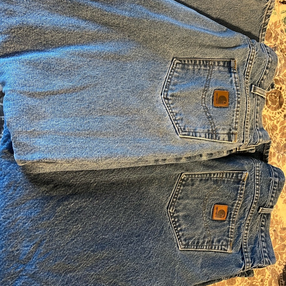 Mens Carhartt Relaxed fit Jeans 42x 32